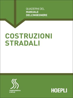 cover image of Costruzioni stradali